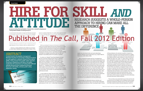 Hire for Skill and Attitude